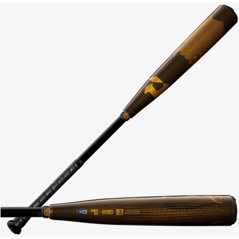 2024 DEMARINI VOODOO (3) ALLOY BBCOR BASEBALL BAT